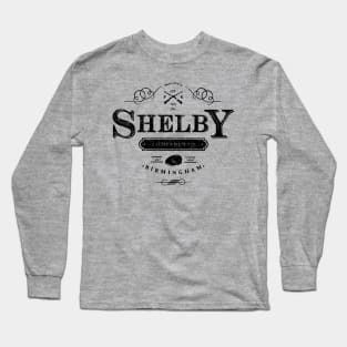 Birmingham / Shelby Comp / Peaky Blinders Fanart Long Sleeve T-Shirt